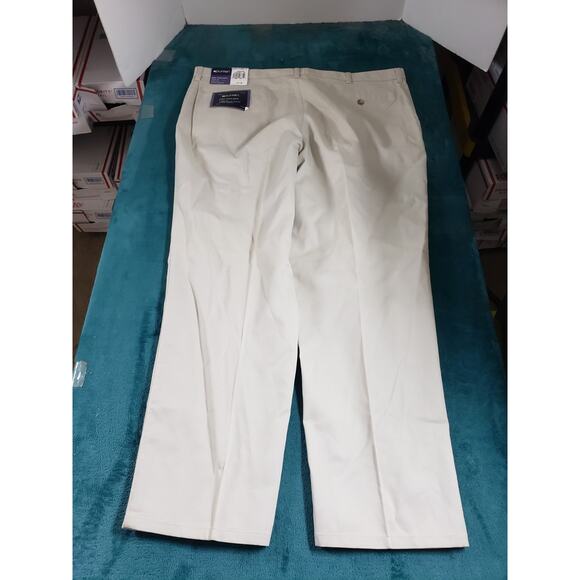 Puritan Pants Size 44x30 Mens Beige Classic Chino Khaki Stretch Work Slacks NWT - Picture 9 of 12